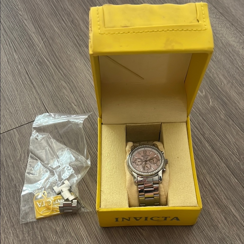 Invicta Angel Silver Watch
